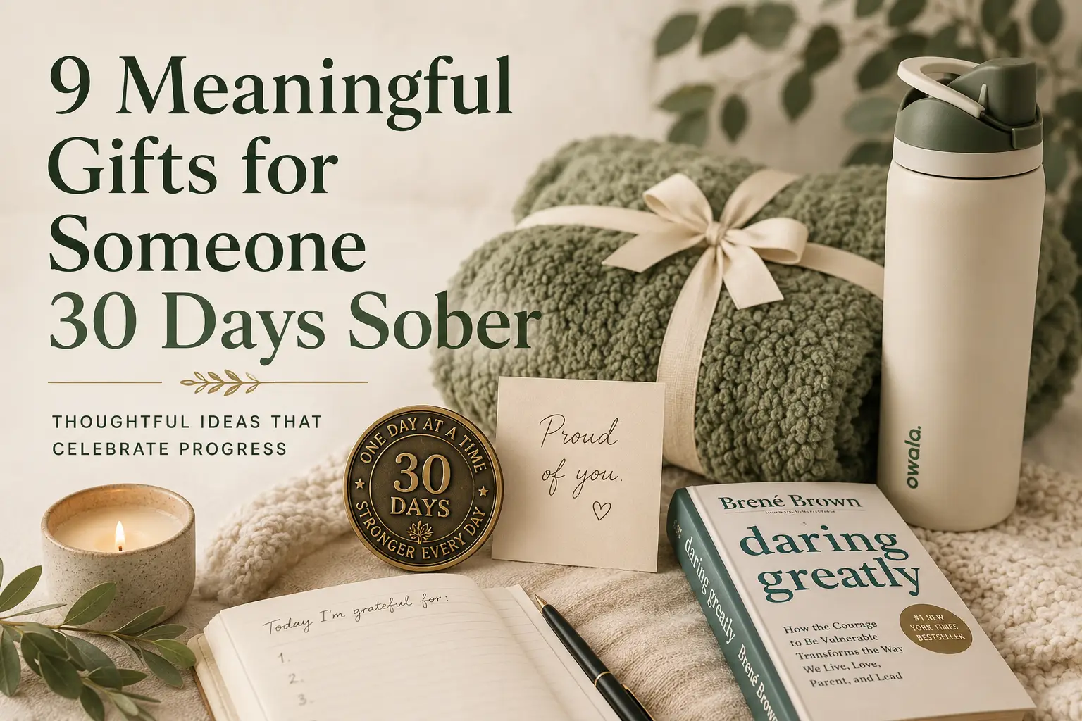 Best Gifts for Someone 30 Days Sober